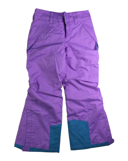 A Purple Ski Pants & Salopettes from Patagonia in size 5T for girl. (Front View)