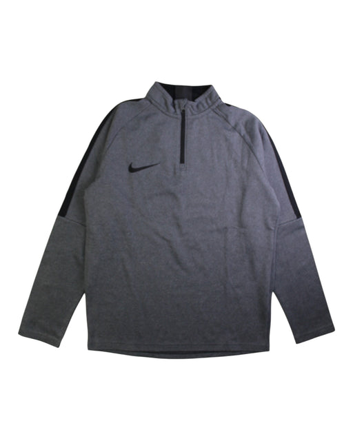 A Grey Active Tops from Nike in size 10Y for neutral. (Front View)