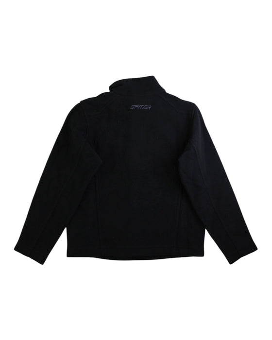 A Black Base Layers from Spyder in size 4T for boy. (Back View)
