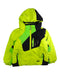 A Yellow Ski Jackets from Spyder in size 4T for boy. (Front View)