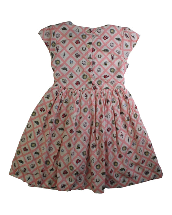 A Multicolour Short Sleeve Dresses from Cath Kids London in size 3T for girl. (Back View)