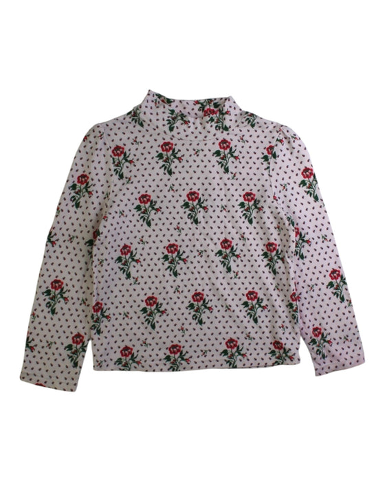 A White Long Sleeve Tops from Cath Kids London in size 2T for girl. (Front View)