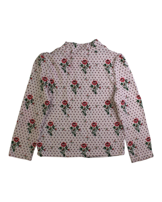 A White Long Sleeve Tops from Cath Kids London in size 2T for girl. (Back View)