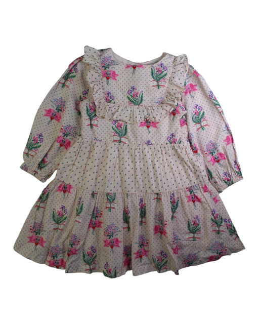 A Multicolour Long Sleeve Dresses from Cath Kids London in size 3T for girl. (Front View)