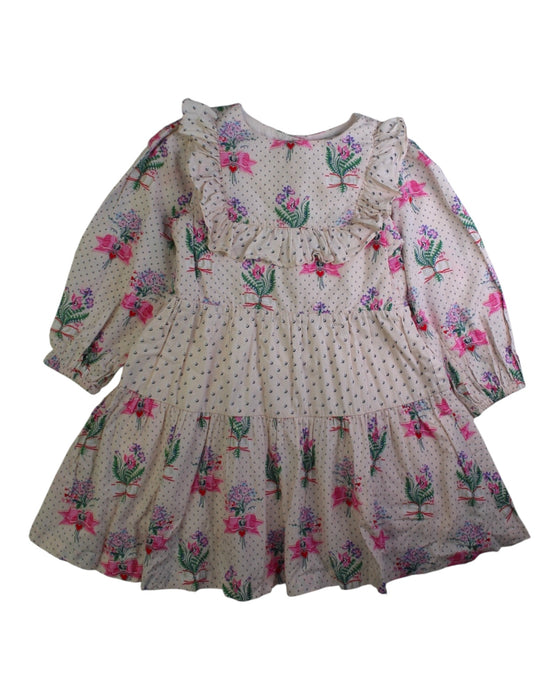 A Multicolour Long Sleeve Dresses from Cath Kids London in size 3T for girl. (Front View)