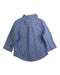 A Blue Long Sleeve Shirts from Mides in size 6-12M for boy. (Back View)