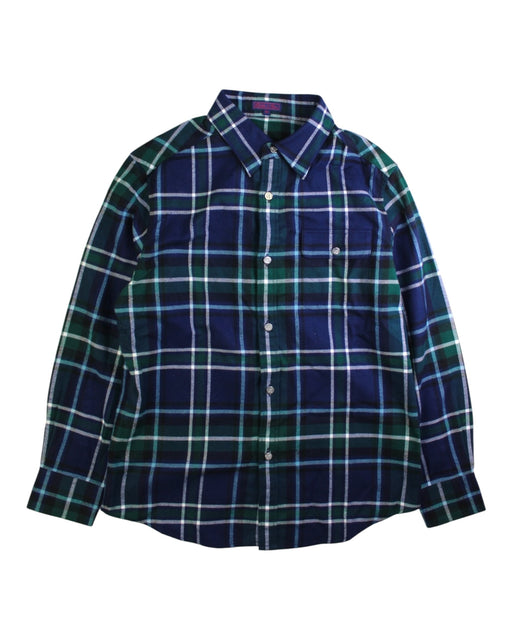 A Blue Long Sleeve Shirts from Nicholas & Bears in size 12Y for boy. (Front View)