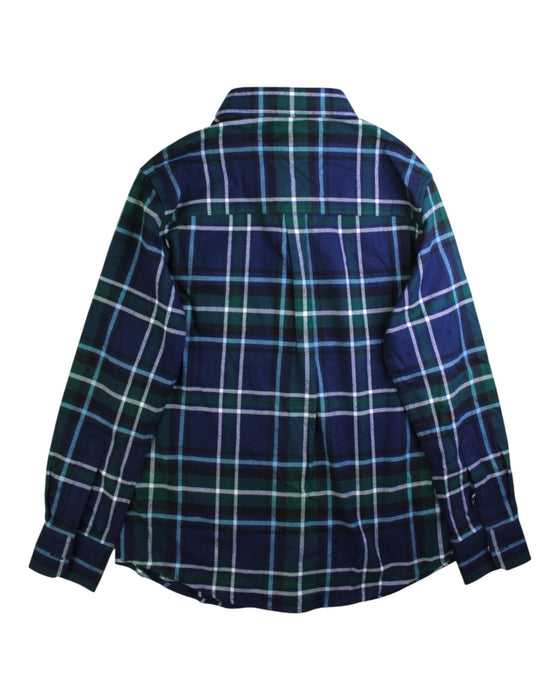A Blue Long Sleeve Shirts from Nicholas & Bears in size 12Y for boy. (Back View)