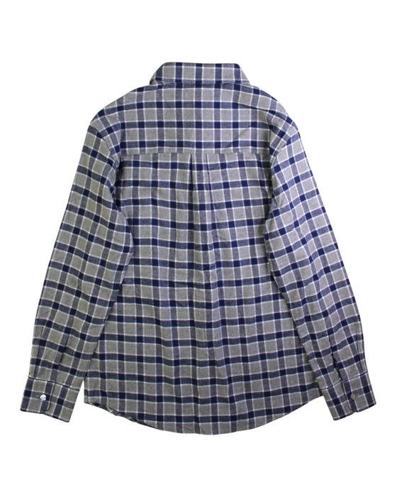 A Blue Long Sleeve Shirts from Nicholas & Bears in size 12Y for boy. (Back View)
