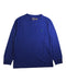 A Blue Long Sleeve T Shirts from Polo Ralph Lauren in size 10Y for boy. (Front View)