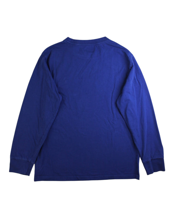 A Blue Long Sleeve T Shirts from Polo Ralph Lauren in size 10Y for boy. (Back View)
