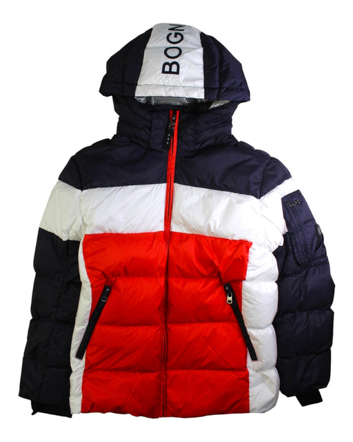 A Multicolour Ski Jackets from Bogner in size 8Y for boy. (Front View)