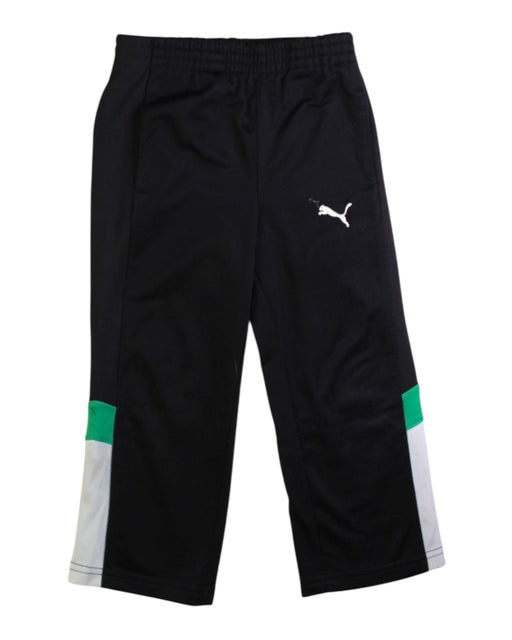 A Black Active Pants from Puma in size 3T for boy. (Front View)
