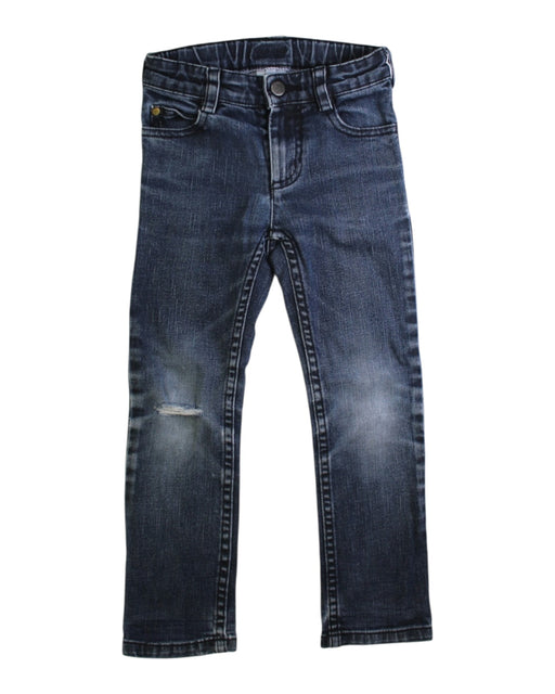 A Blue Jeans from Jacadi in size 5T for neutral. (Front View)