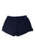 A Navy Active Shorts from Adidas in size 11Y for girl. (Back View)