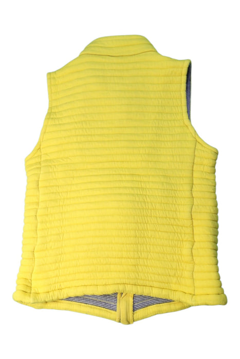 A Yellow Outerwear Vests from Petit Bateau in size 12Y for neutral. (Back View)