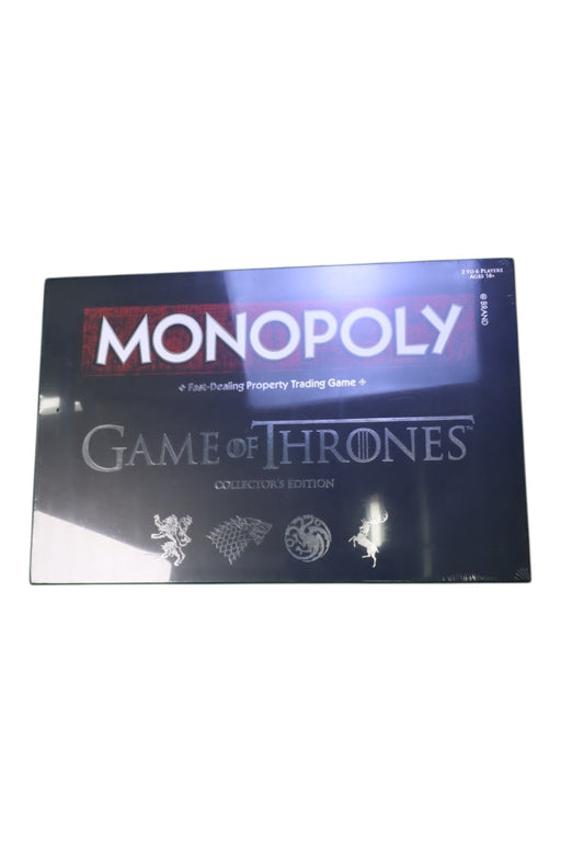 A Black Board Games & Puzzles from Hasbro in size O/S for neutral. (Front View)
