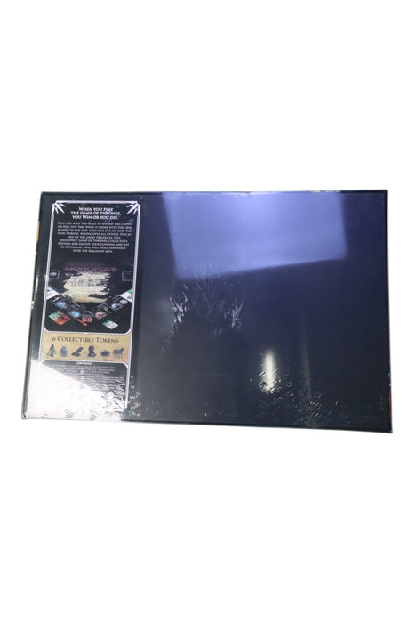 A Black Board Games & Puzzles from Hasbro in size O/S for neutral. (Back View)