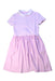 A Pink Short Sleeve Dresses from Polo Ralph Lauren in size 8Y for girl. (Front View)