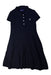 A Navy Short Sleeve Dresses from Polo Ralph Lauren in size 7Y for girl. (Front View)