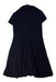 A Navy Short Sleeve Dresses from Polo Ralph Lauren in size 7Y for girl. (Back View)