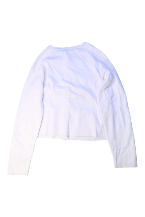 A White Cardigans from Jacadi in size 8Y for girl. (Back View)