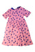 A Pink Short Sleeve Dresses from Mini Rodini in size 7Y for girl. (Back View)