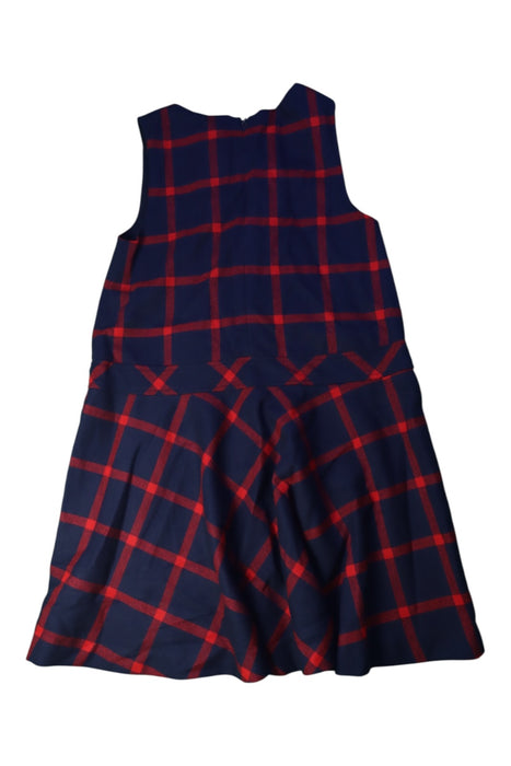 A Navy Sleeveless Dresses from Jacadi in size 10Y for girl. (Back View)