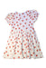 A White Short Sleeve Dresses from Mini Rodini in size 9Y for girl. (Back View)