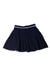 A Navy Short Skirts from Jacadi in size 8Y for girl. (Back View)
