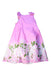 A Pink Sleeveless Dresses from Mama Luma in size 9Y for girl. (Front View)