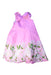A Pink Sleeveless Dresses from Mama Luma in size 9Y for girl. (Back View)