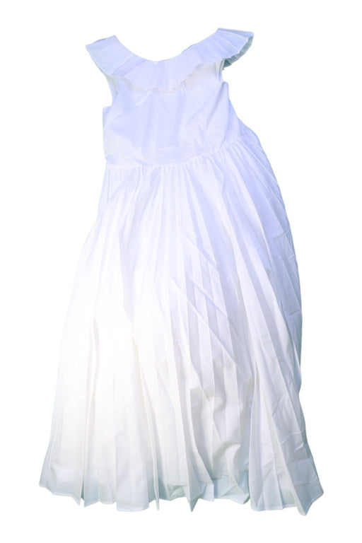 A White Sleeveless Dresses from Jacadi in size 10Y for girl. (Front View)