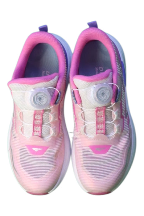 A Pink Sneakers from Dr. Kong in size 7Y for girl. (Back View)