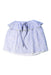 A Blue Mid Skirts from Puro Mimo in size 4T for girl. (Front View)