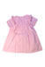 A Pink Short Sleeve Dresses from Petit Bateau in size 18-24M for girl. (Back View)
