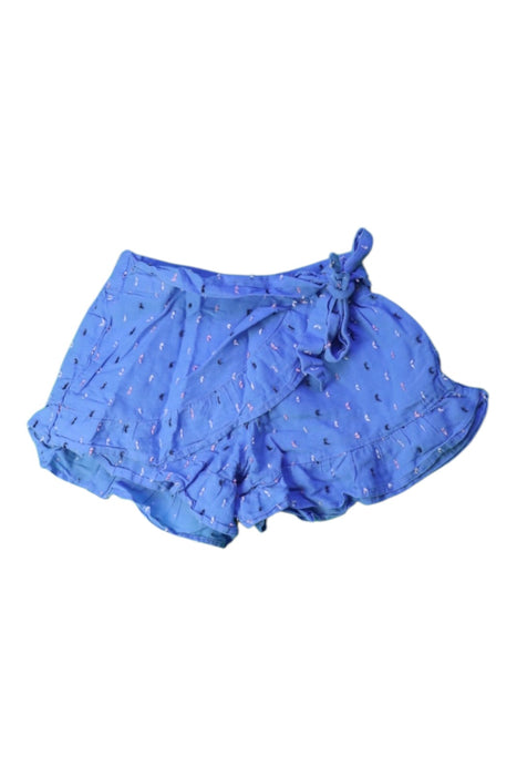 A Blue Shorts from Seed in size 2T for girl. (Front View)