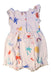 A Multicolour Sleeveless Rompers from Le Petit Society in size 12-18M for girl. (Back View)