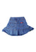A Blue Short Skirts from Seed in size 2T for girl. (Back View)