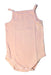 A Peach Sleeveless Bodysuits from Bout'Chou in size 3T for girl. (Front View)