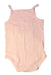 A Peach Sleeveless Bodysuits from Bout'Chou in size 3T for girl. (Back View)