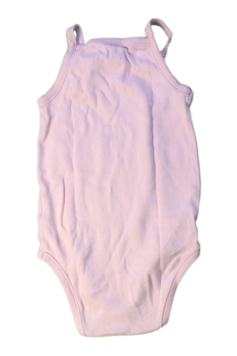 A Pink Sleeveless Bodysuits from Bout'Chou in size 3T for girl. (Back View)