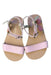 A Pink Sandals from Bonpoint in size 12-18M for girl. (Back View)