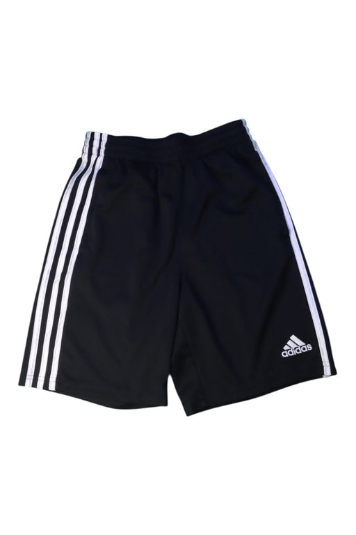 A Black Active Shorts from Adidas in size 14Y for boy. (Front View)