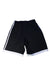 A Black Active Shorts from Adidas in size 14Y for boy. (Back View)