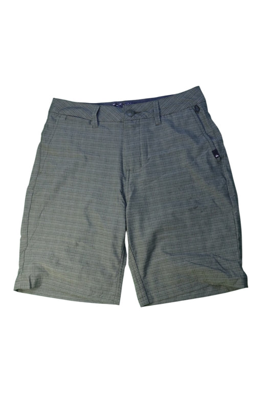 A Grey Shorts from Quiksilver in size 14Y for boy. (Front View)