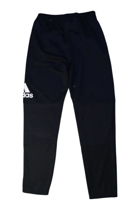 A Black Active Pants from Adidas in size 7Y for girl. (Back View)