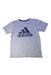 A Grey Short Sleeve T Shirts from Adidas in size 10Y for neutral. (Front View)