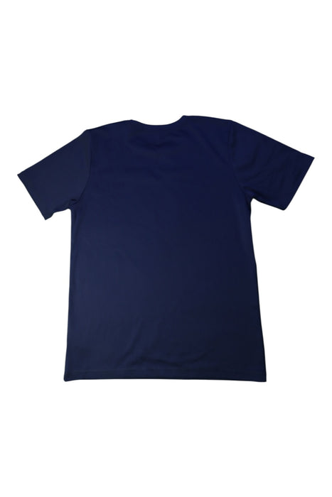 A Navy Short Sleeve T Shirts from Adidas in size 10Y for boy. (Back View)