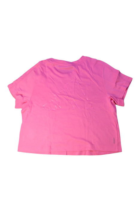 A Pink Short Sleeve T Shirts from Adidas in size 14Y for girl. (Back View)